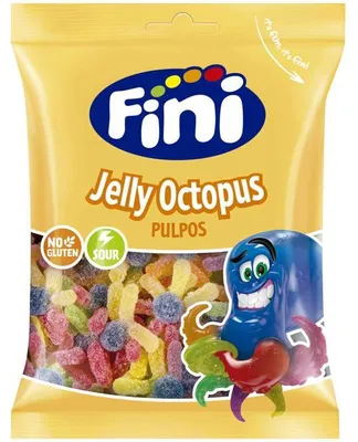 Produktbild von Fini Jelly Octopus Sour 90g