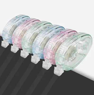 Produktbild von Doppelseitiges Klebeband Transparent 6 Stück Stark Klebeset