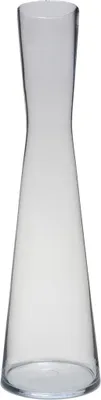 Produktbild von INNA-Glas Schlanke Blumenvase Syrma aus Glas, transparent, 40 cm, Ø 10 cm - Schmale Vase