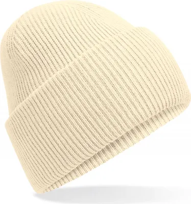 Zdjęcie produktu dla Beechfield B385R | Classic Engineered Deep Cuffed Beanie - Farbe: Vanilla - Größe: One Size