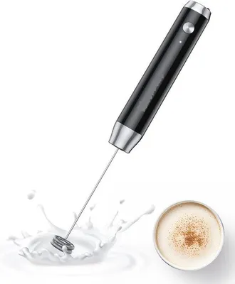 Produktbild von Famanu Elektrischer Milchaufschäumer Wiederaufladbar - Tragbar, Wasserdicht