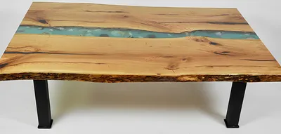 Produktbild von Beistelltisch Couchtisch Epoxy Möbel Designer Tisch Epoxidharz Tische 120x70cm