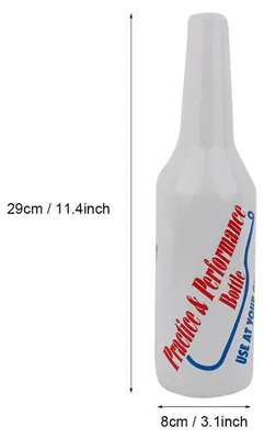 Obrázek produktu pro Barevná cvičná láhev pro barmany, šejkr na víno a koktejly pro bary a hospody (bílá)