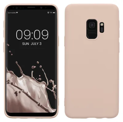 Obrázok produktu pre Puzdro kwmobile pre Samsung Galaxy S9 – puzdro z TPU, ktoré podporuje bezdrôtové nabíjanie, flexibilné ochranné puzdro, gumené puzdro s vzorom "Coconut Swirl"