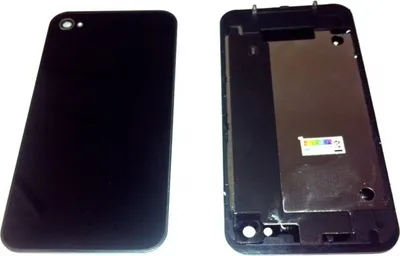Produktbild von Rückschale für iPhone 4, schwarz