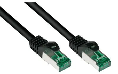 Produktbild von Alcasa 8062-H500S, 50 m, Cat6a, S/FTP (S-STP), RJ-45, RJ-45, Schwarz