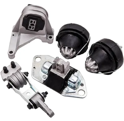Obrázek produktu pro Držák motoru – sada 5dílných opěr točivého momentu motoru – pro Volvo S60, V70, XC90 – sada opěr a držáků – délka 38,9 cm – hmotnost 4900 g