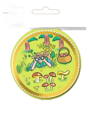Imagen del producto de Marcador magnético en forma de esfera, diseño de hongos