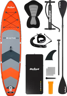 Immagine prodotto di Tavola da paddle SUP REBEL ACTIVE RBA-4501-OR con sedile, arancione 11'6" 350x81x15cm