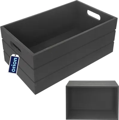 Produktbild von Orion Holzkiste Aufbewahrungskiste Aufbewahrungsbox mit Griffen 31x21x13 cm