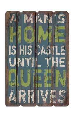 Produktbild von Wandschild Bild mit Spruch Holzbild Holzschild Wandbild Shabby Vintage