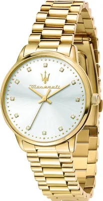 Produktbild von MASERATI Quarzuhr QUARZUHR Edelstahl gold