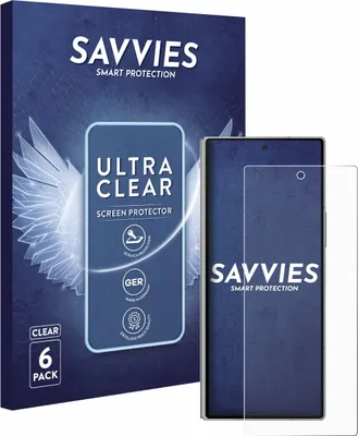 Produktbild von 6x Für Samsung Galaxy Z Fold 6 5G Schutzfolie Savvies Displayschutz Display Schutz Folie Klar Transparent