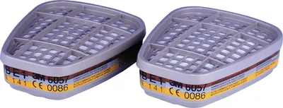 Produktbild von 3M filtr gazowy i kombinowany 6057 8 szt./opak.