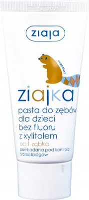 Obrázok produktu pre Detská zubná pasta Ziaja bez fluoridu 50ml