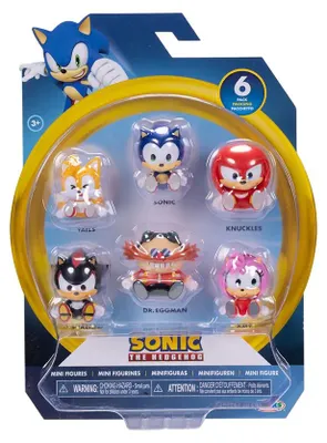 Produktbild von Jakks Pacific Sonic 4 Cm Figur Mehrfarbig  Kinder Mehrfarbig One Size