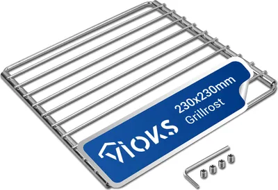 Produktbild von Grillrost 230-400 mm ausziehbar Backofengitter Gitter aus Edelstahl für Backofen