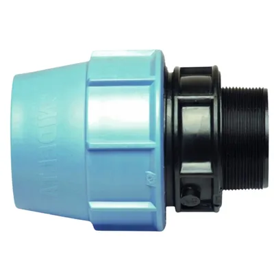 Produktbild von Unidelta PP Anschlussverschraubung mit Außengewinde 20mm x 1/2"