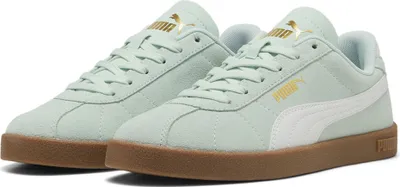 Produktbild von Puma Club II Suede Sneakers Uni peaceful blau weiß gold Gr 42