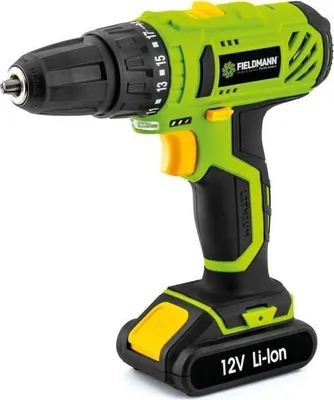 Obrázek produktu pro Vrtačka Fieldmann FDV 10201-A, 12 V Li-Ion akumulátor, 1300 mAh, 0-1500 ot./min, 10 mm sklíčidlo