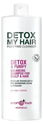Obrázok produktu pre Montibello Smart Touch Detox My Hair Vyrovnávací šampón na pokožku hlavy a vlasy 1000ml