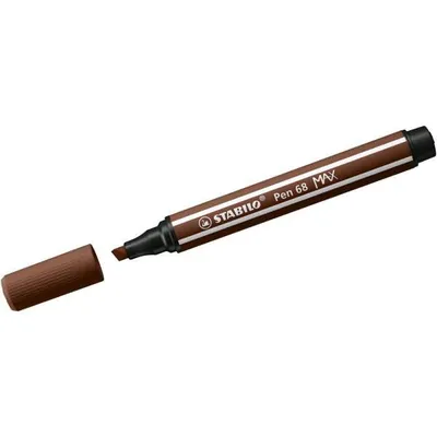 Produktbild von STABILO Pen 68 MAX, 1 Farben, Braun, 5 mm, 1 mm, Braun, Rund