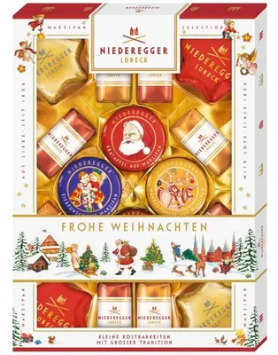 Produktbild von Niederegger Weihnachts-Marzipanerie 206g