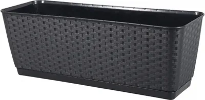 Zdjęcie produktu dla Komoda z miską RICHARD wyższa antracyt 49,2 cm