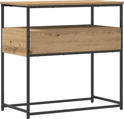 Obrázek produktu pro Konzolový stolek se zásuvkou Artisanový dub 75 x 40 x 75 cm