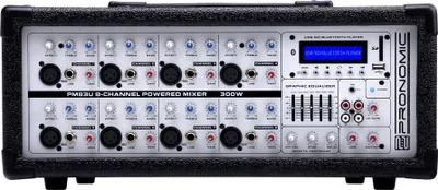 Produktbild von Pronomic PM83U 8-Kanal Mischpult mit USB / SD / Lecteur MP3 Bluetooth