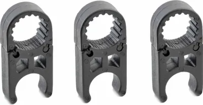 Produktbild von Set Clip zur Befestigung der eingeklappten Badeleiter, Ø Rohr 22 mm, aus Kunststoff