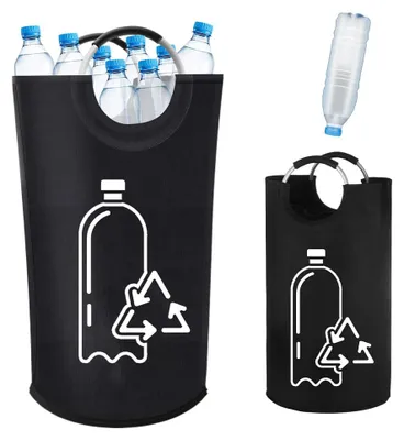 Produktbild von 82 Liter Flaschenabfall Sammelcontainer - Mit Griffen