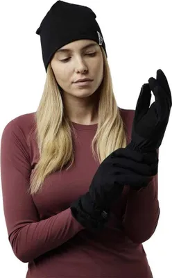 Produktbild von Jack Wolfskin Highloft Glove Women Black Black M