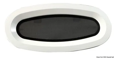 Obrázek produktu pro BOMAR oválný průzor Vlajková loď 418 x 200 mm , 1 kus
