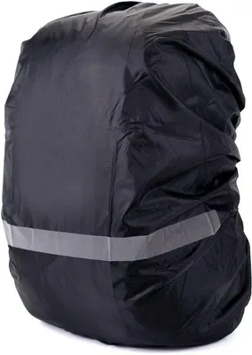 Obrázok produktu pre Nepremokavý obal na batoh, reflexný, čierny, XL, 56–70 l
