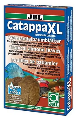Zdjęcie produktu dla Liście mandżury (Seemandelbaum) do akwariów słodkowodnych, rozmiar XL