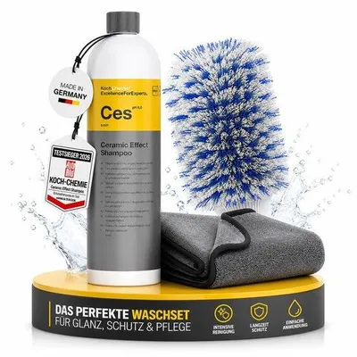 Productafbeelding van Ceramic Effect Shampoo 1L met washandje en droogdoek voor keramische bescherming