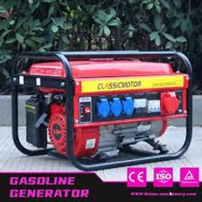 Productafbeelding van Benzine-aangedreven generator, 4-takt, 6,5 pk, noodstroomaggregaat
