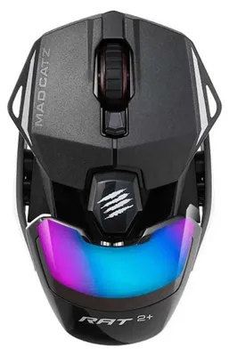 Zdjęcie produktu dla Mad Catz R.A.T. 2+, Po prawej stronie, Optyczny, USB Typu-A, 5000 DPI, 5000 fps, Czarny