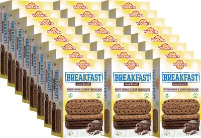 Produktbild von Frühstückskekse aus Getreide mit Kakao und dunklen Schokoladenstückchen 4320g aus Griechenland