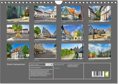 Produktbild von Soest Impressionen (Wandkalender 2026 DIN A4 quer), CALVENDO Monatskalender