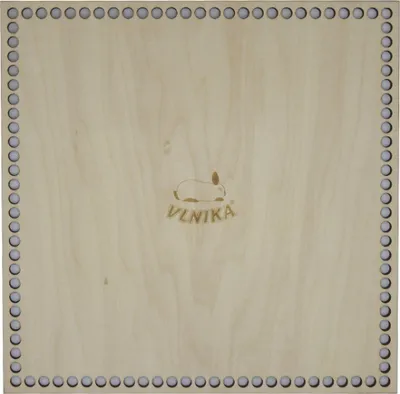 Produktbild von Boden - Sperrholzdeckel - 30x30 cm / 8 mm Löcher - Natur