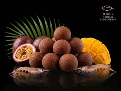 Produktbild von DELPHIN Boilies Delphin BreaX / PassionKRILL Krill-Mango/16mm/300g, KI-generiertes Bild