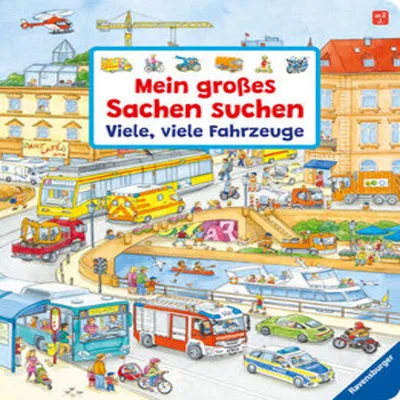 Produktbild von Mein großes Sachen suchen: Viele, viele Fahrzeuge