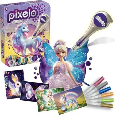 Immagine prodotto di Pixelo Créations Métalliques, Penna elettronica, Disegni a punti, Dai 6 anni in su