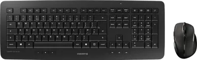 Produktbild von CHERRY DW 5100, Volle Größe (100%), Kabellos, RF Wireless, QWERTY, Schwarz, Maus enthalten