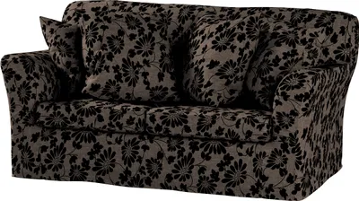 Produktbild von Dekoria Bezug für Tomelilla 2-Sitzer Sofa nicht ausklappbar, braun-schwarz, Sofahusse, Tomelilla 2-Sitzer