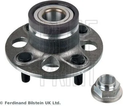Produktbild von BLUE PRINT Radlagersatz Hinten Links Hinten Rechts für HONDA Jazz II Schrägheck (GD, GE3, GE2) Schrägkugellager 62,0mm ADH28338