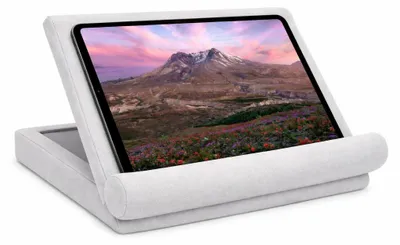 Produktbild von Tablet-/Buchhalter - PILOW PAD NEW - Verstellbarer Tablet-Ständer mit mehreren Winkeln - Grau - Erwachsene - Tablet-kompatibel