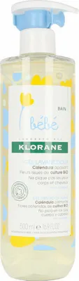Immagine prodotto di Klorane Bebé Gel detergente delicato lenitivo alla calendula 500 ml
